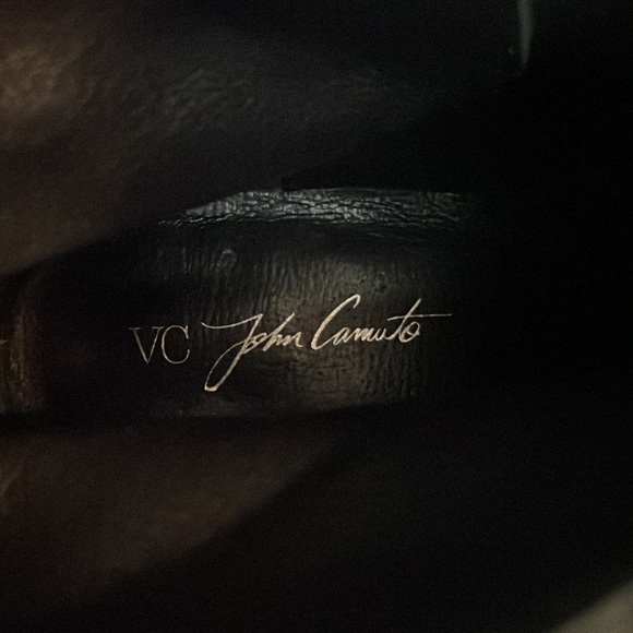 Gray Suede Ankle boots with wrap around chain detail - Picture 8 of 8